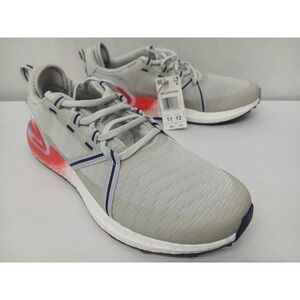 Adidas Men's Solarthon Spikeless Golf Shoes GW3445 Gray Red Blue Sz 11